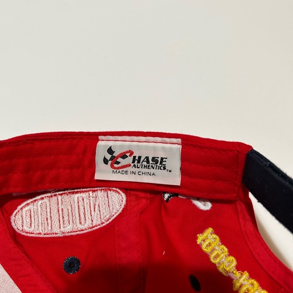 Jeff Gordon #24 2001 Winston Cup Champion Hat Cap Chase Authentics Flames NASCAR - Picture 10 of 10